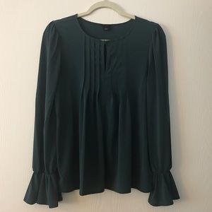 Ann Taylor Emerald Green Blouse